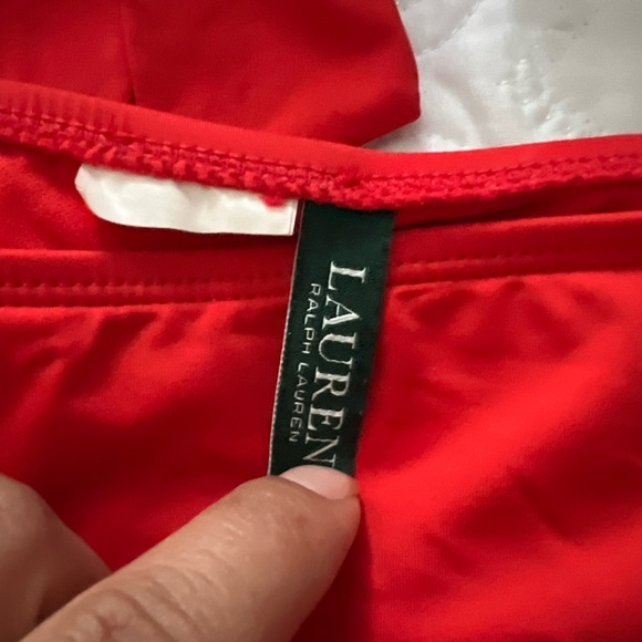 Lauren Ralph Lauren Bathing red suit size S for women’s - Picture 5 of 10